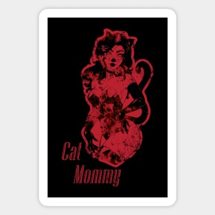 Cat Hot Mommy Cosplay Fire Edition Magnet